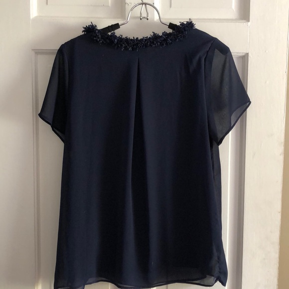 Banana Republic Fringe Trim Tee - Picture 3 of 4